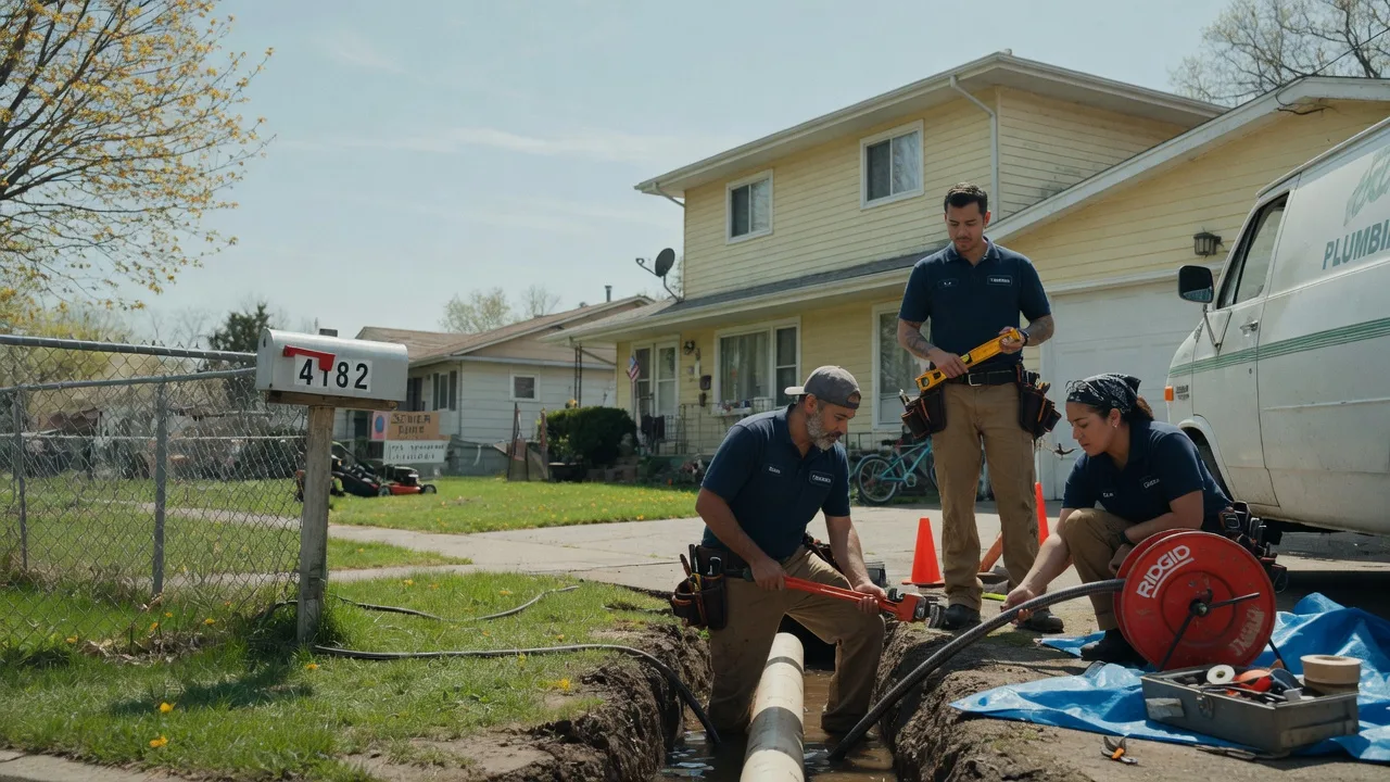 Gas Line Repair in Rosamond, IL near me